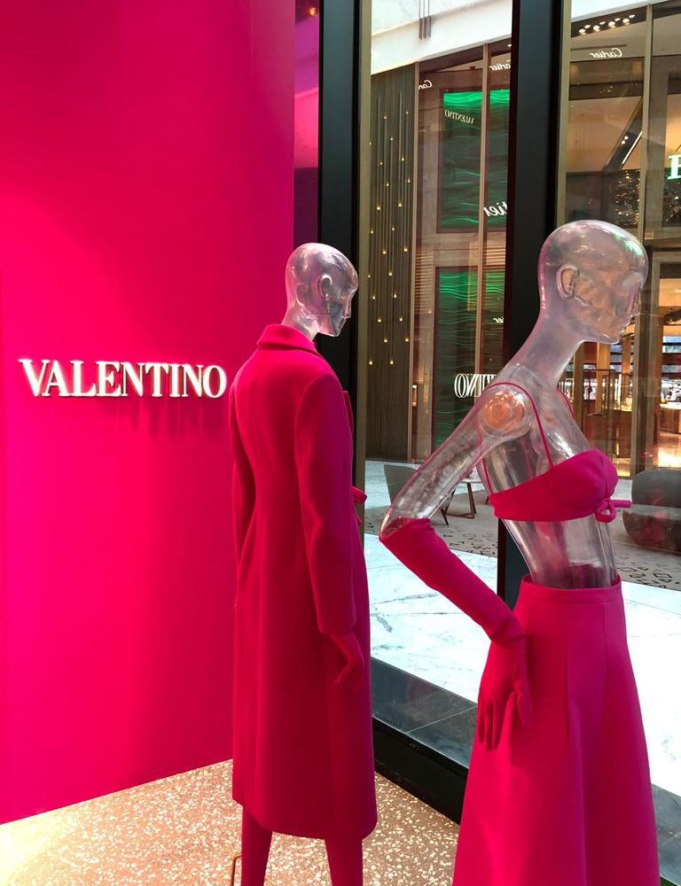 Valentino,PP Pink Collection retail design_Pardgroup