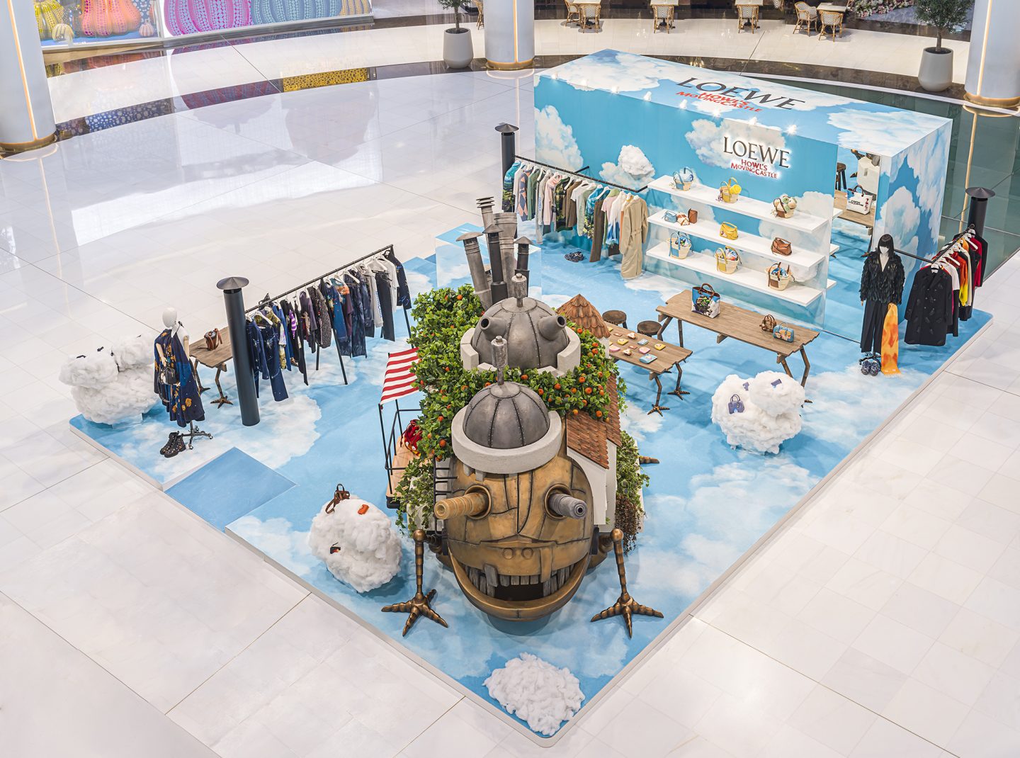 Loewe, Howl’s Moving Castle Pop Up, Dubai Mall