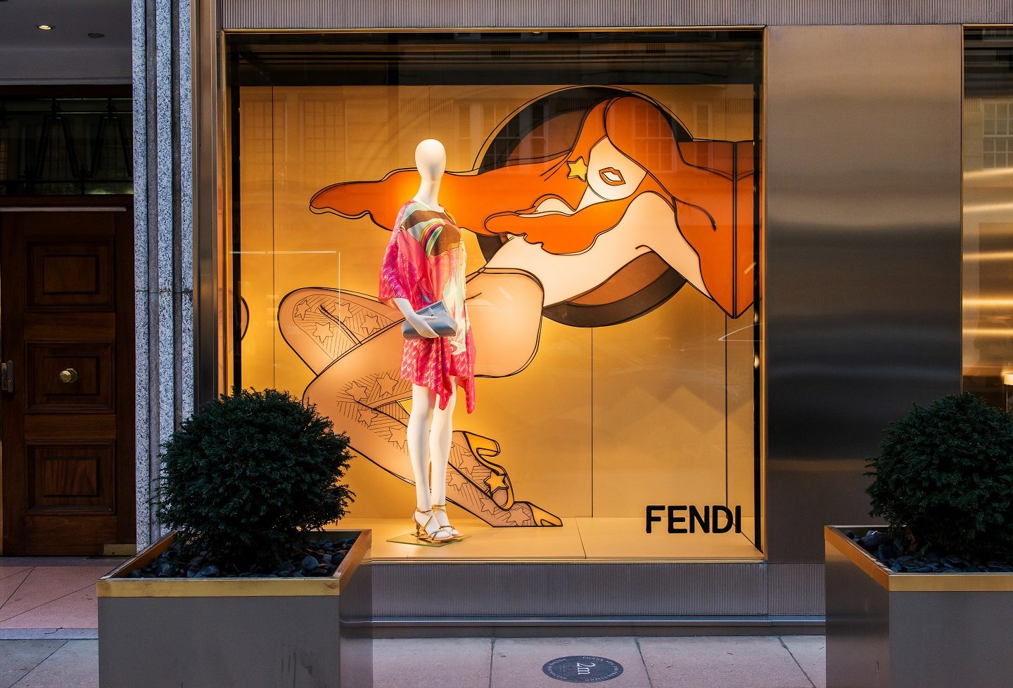 FENDI Window Display & Fashion Week Event retail design_Pardgroup