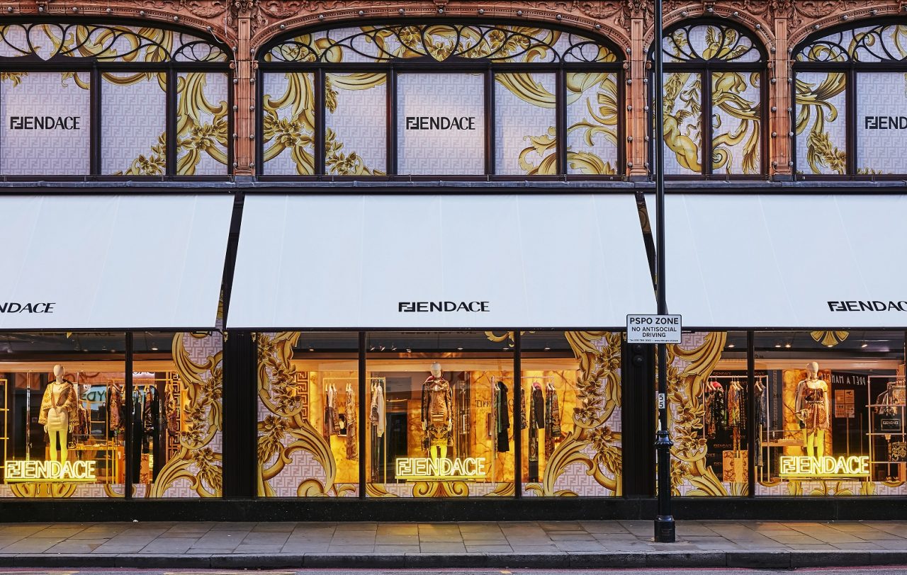 Vetrina Fendace Harrods_retail design_Pardgroup