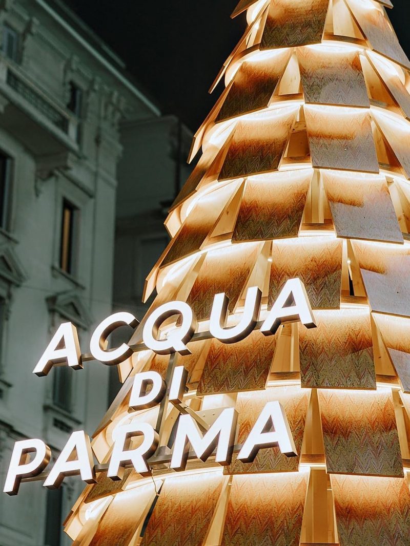 Acqua di Parma, Albero di Natale, Milano