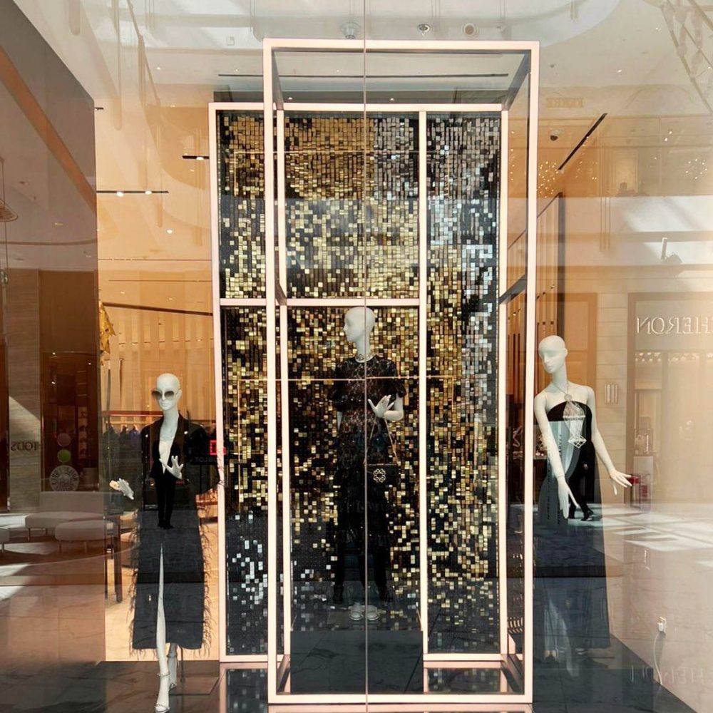 Elie Saab, Shinmerlick Windows Displays, Abu Dhabi Sowwah Square