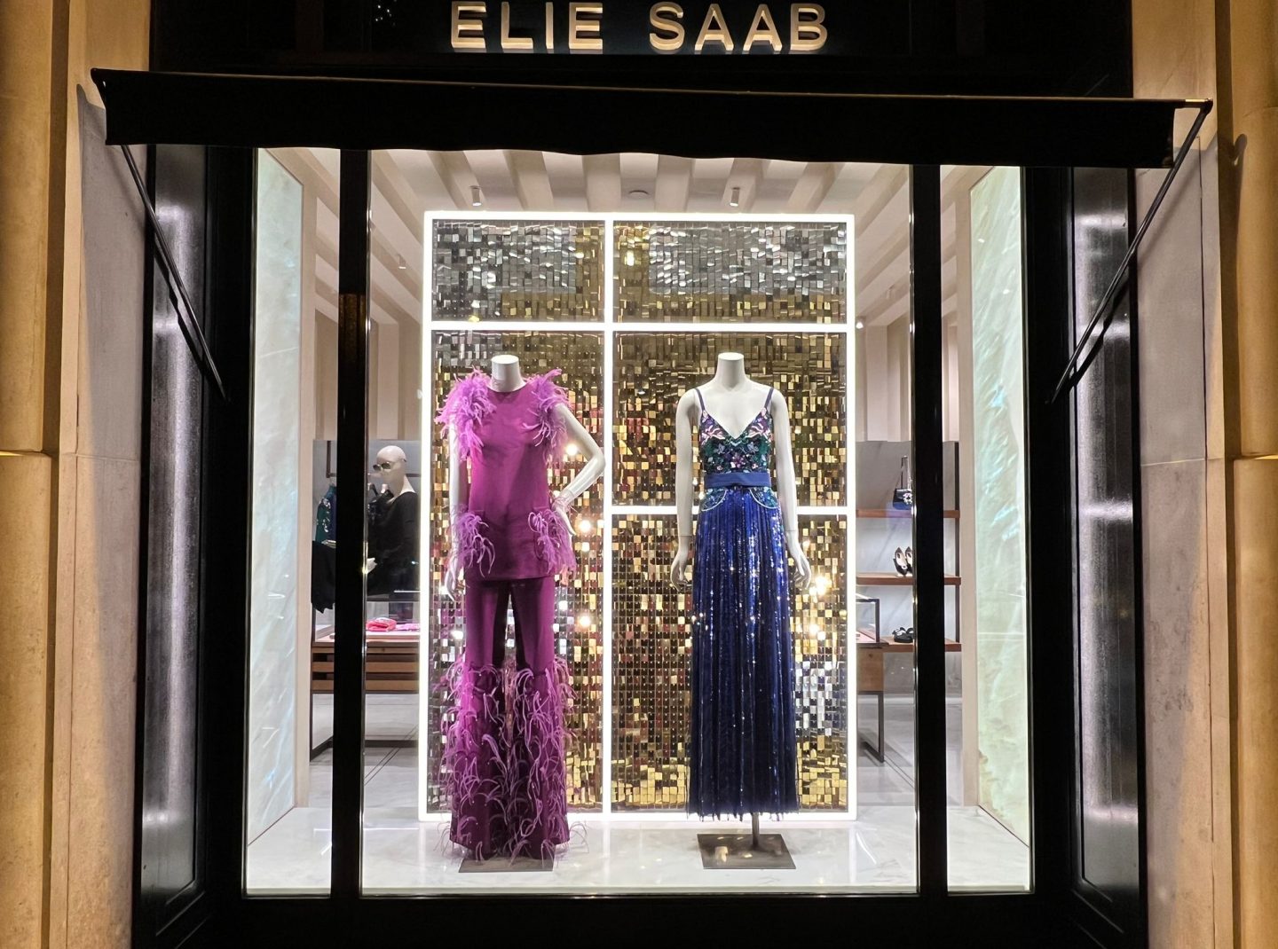 Elie Saab, Holiday Windows Displays