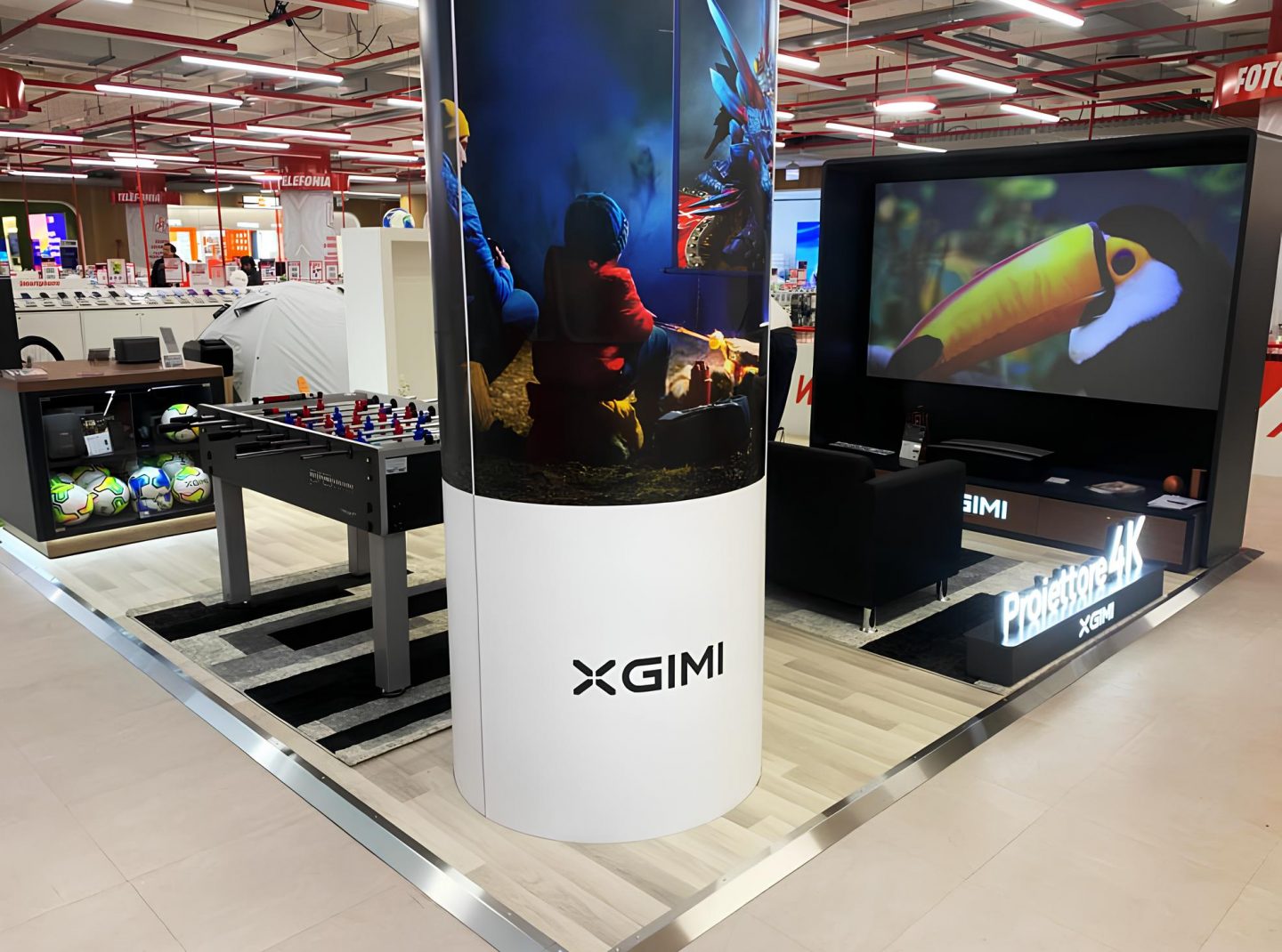 Xgimi and EcoFlow Pop Up