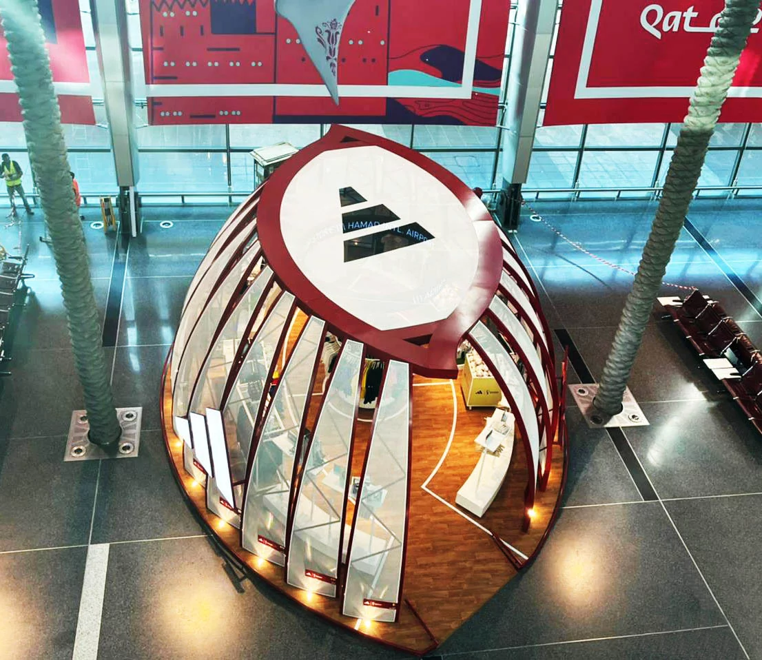 ADIDAS FIFA World Cup 2022 Pop Up, Hamad International Airport, Doha